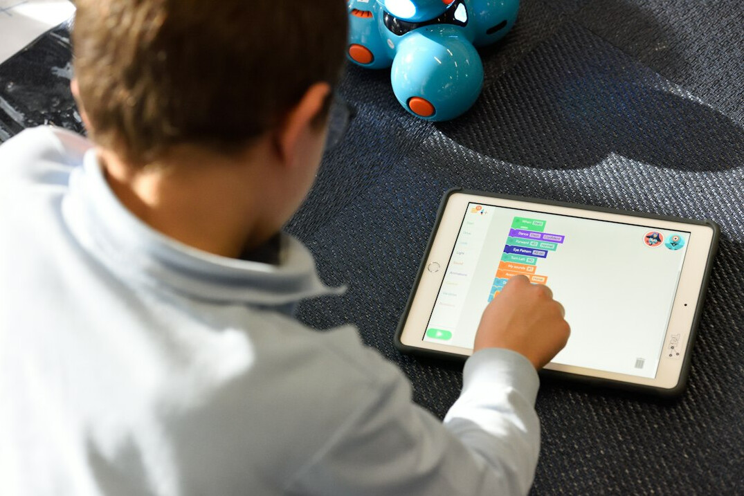 online coding session screen