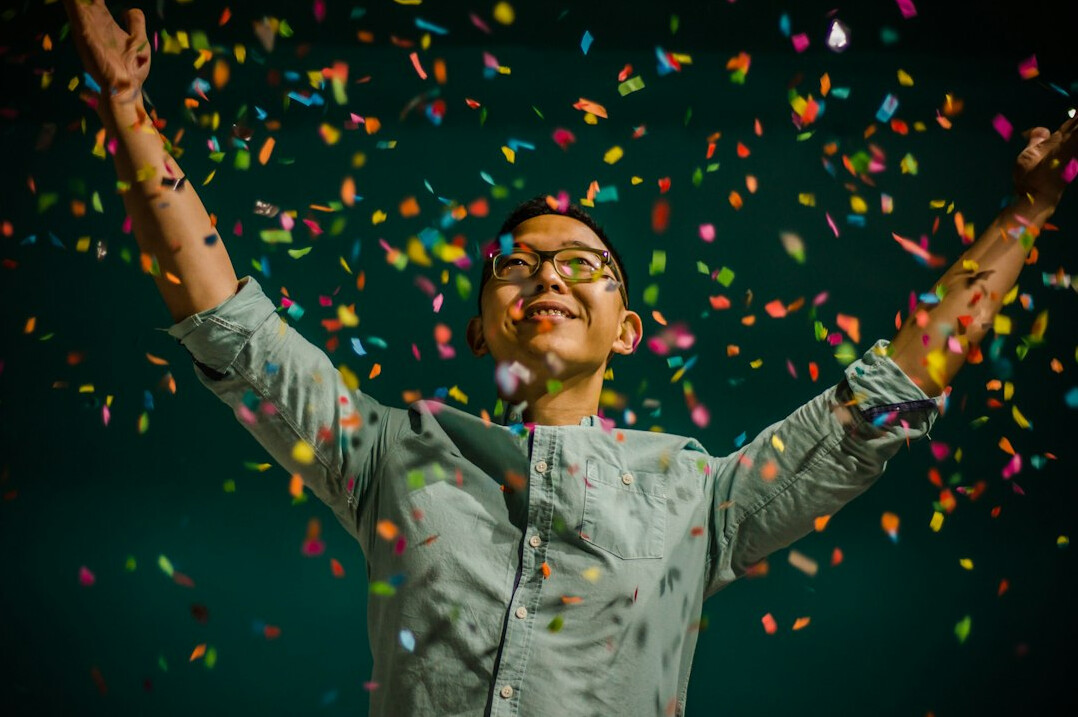 career success celebration